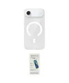 ieg™ iPhone 17 Air Kılıf Pusula Form Özel Seri - Şeffaf Pasifik Cam Ekran Koruyucu