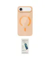 ieg™ iPhone 17 Air Kılıf Pusula Form Özel Seri - Şeffaf Pasifik Cam Ekran Koruyucu