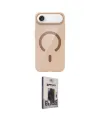 ieg™ iPhone 17 Air Kılıf Pusula Form Özel Seri - Siyah Bilvis Hayalet Cam Ekran Koruyucu