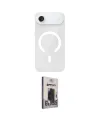 ieg™ iPhone 17 Air Kılıf Pusula Form Özel Seri - Siyah Bilvis Hayalet Cam Ekran Koruyucu