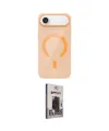 ieg™ iPhone 17 Air Kılıf Pusula Form Özel Seri - Siyah Bilvis Hayalet Cam Ekran Koruyucu