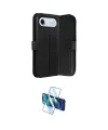 ieg™ iPhone 17 Air Kılıf Siluet Işık Serisi - Siyah 3D Antistatik Seramik Nano Ekran Koruyucu