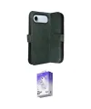 ieg™ iPhone 17 Air Kılıf Siluet Işık Serisi - Siyah Bilvis 5in1 3D Magic Cam Ekran Koruyucu