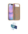ieg™ iPhone 17 Air Kılıf Siluet Minimal Prime - Siyah 3D Antistatik Cam Ekran Koruyucu