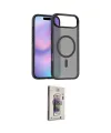 ieg™ iPhone 17 Air Kılıf Siluet Minimal Prime - Siyah Bilvis 3D Cam Ekran Koruyucu