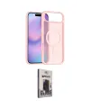 ieg™ iPhone 17 Air Kılıf Siluet Minimal Prime - Siyah Bilvis Hayalet Cam Ekran Koruyucu