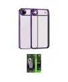ieg™ iPhone 17 Air Kılıf Vadi Minimal - Siyah 360 Mat Full Body Arka Koruyucu