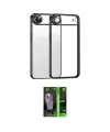 ieg™ iPhone 17 Air Kılıf Vadi Minimal - Siyah 360 Mat Full Body Arka Koruyucu