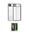 ieg™ iPhone 17 Air Kılıf Vadi Minimal - Siyah 360 Mat Full Body Arka Koruyucu