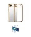ieg™ iPhone 17 Air Kılıf Vadi Minimal - Siyah 3D Antistatik Cam Ekran Koruyucu