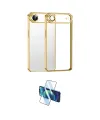 ieg™ iPhone 17 Air Kılıf Vadi Minimal - Siyah 3D Antistatik Cam Ekran Koruyucu