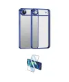 ieg™ iPhone 17 Air Kılıf Vadi Minimal - Siyah 3D Antistatik Cam Ekran Koruyucu