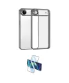 ieg™ iPhone 17 Air Kılıf Vadi Minimal - Siyah 3D Antistatik Seramik Nano Ekran Koruyucu