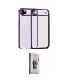 ieg™ iPhone 17 Air Kılıf Vadi Minimal - Siyah Bilvis 3D Cam Ekran Koruyucu