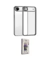 ieg™ iPhone 17 Air Kılıf Vadi Minimal - Siyah Bilvis 3D Cam Ekran Koruyucu