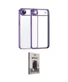 ieg™ iPhone 17 Air Kılıf Vadi Minimal - Siyah Bilvis Hayalet Cam Ekran Koruyucu