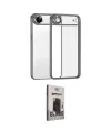 ieg™ iPhone 17 Air Kılıf Vadi Minimal - Siyah Bilvis Hayalet Cam Ekran Koruyucu