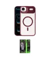 ieg™ iPhone 17 Air Kılıf Yadigar Asil Koleksiyonu - Şeffaf 360 Full Body Arka Koruyucu
