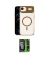 ieg™ iPhone 17 Air Kılıf Yadigar Asil Koleksiyonu - Şeffaf 360 Full Body Arka Koruyucu