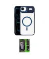 ieg™ iPhone 17 Air Kılıf Yadigar Asil Koleksiyonu - Şeffaf 360 Full Body Arka Koruyucu
