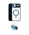 ieg™ iPhone 17 Air Kılıf Yadigar Asil Koleksiyonu - Siyah 3D Antistatik Cam Ekran Koruyucu