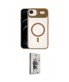 ieg™ iPhone 17 Air Kılıf Yadigar Asil Koleksiyonu - Siyah Bilvis 3D Cam Ekran Koruyucu