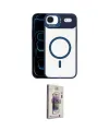 ieg™ iPhone 17 Air Kılıf Yadigar Asil Koleksiyonu - Siyah Bilvis 3D Cam Ekran Koruyucu