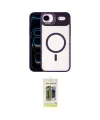 ieg™ iPhone 17 Air Kılıf Yadigar Asil Koleksiyonu - Siyah Joko Magic 5D Hayalet Cam