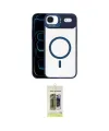 ieg™ iPhone 17 Air Kılıf Yadigar Asil Koleksiyonu - Siyah Joko Magic 5D Hayalet Cam