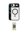 ieg™ iPhone 17 Air Kılıf Yadigar Asil Koleksiyonu - Siyah Joko Magic 5D Hayalet Cam