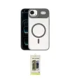 ieg™ iPhone 17 Air Kılıf Yadigar Asil Koleksiyonu - Siyah Joko Magic 5D Hayalet Cam