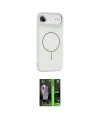 ieg™ iPhone 17 Air Kılıf Yankı Form Serisi - Şeffaf 360 Full Body Arka Koruyucu