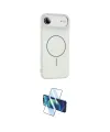 ieg™ iPhone 17 Air Kılıf Yankı Form Serisi - Siyah 3D Antistatik Cam Ekran Koruyucu