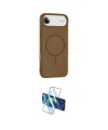ieg™ iPhone 17 Air Kılıf Yankı Form Serisi - Siyah 3D Antistatik Cam Ekran Koruyucu