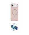 ieg™ iPhone 17 Air Kılıf Yankı Form Serisi - Siyah 3D Antistatik Cam Ekran Koruyucu