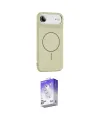 ieg™ iPhone 17 Air Kılıf Yankı Form Serisi - Siyah Bilvis 5in1 3D Magic Cam Ekran Koruyucu