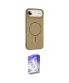 ieg™ iPhone 17 Air Kılıf Yankı Form Serisi - Siyah Bilvis 5in1 3D Magic Cam Ekran Koruyucu