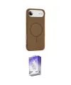 ieg™ iPhone 17 Air Kılıf Yankı Form Serisi - Siyah Bilvis 5in1 3D Magic Cam Ekran Koruyucu