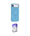 ieg™ iPhone 17 Air Kılıf Yankı Form Serisi - Siyah Bilvis 5in1 3D Magic Cam Ekran Koruyucu