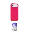 ieg™ iPhone 17 Air Kılıf Yankı Form Serisi - Siyah Bilvis 5in1 3D Magic Cam Ekran Koruyucu