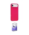 ieg™ iPhone 17 Air Kılıf Yankı Form Serisi - Siyah Bilvis 5in1 5D Magic Hayalet Cam Ekran Koruyucu
