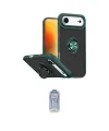 ieg™ iPhone 17 Air Kılıf Yörünge Çizgi - Siyah Joko Magic 5D Cam