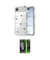 ieg™ iPhone 17 Air Kılıf Yörünge Form - Şeffaf 360 Full Body Arka Koruyucu