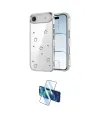 ieg™ iPhone 17 Air Kılıf Yörünge Form - Siyah 3D Antistatik Seramik Nano Ekran Koruyucu