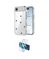 ieg™ iPhone 17 Air Kılıf Yörünge Form - Siyah 3D Antistatik Seramik Nano Ekran Koruyucu