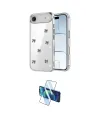 ieg™ iPhone 17 Air Kılıf Yörünge Form - Siyah 3D Antistatik Seramik Nano Ekran Koruyucu