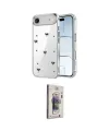 ieg™ iPhone 17 Air Kılıf Yörünge Form - Siyah Bilvis 3D Cam Ekran Koruyucu