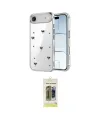 ieg™ iPhone 17 Air Kılıf Yörünge Form - Siyah Joko Magic 5D Hayalet Cam