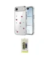 ieg™ iPhone 17 Air Kılıf Yörünge Form - Siyah Joko Magic 5D Hayalet Cam