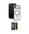 ieg™ iPhone 17 Air Kılıf Zirve Doku Prime - Şeffaf 360 Full Body Arka Koruyucu